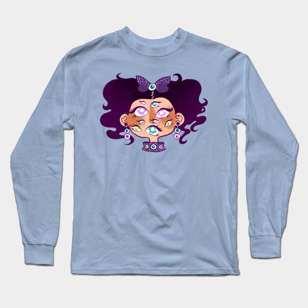 All Eyes On You Long Sleeve T-Shirt by zootychan